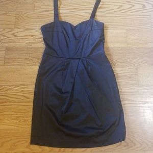 Black Satin Cocktail dress